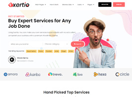 Exertio – Freelance Marketplace WordPress Theme