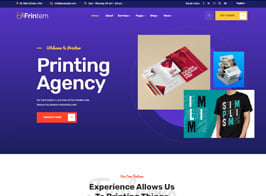 Frintem – Printing Company WordPress Theme