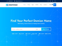 Hostingo – Hosting WordPress & WHMCS Theme