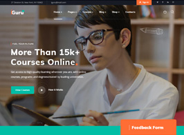 iGuru – Education & Courses WordPress Theme
