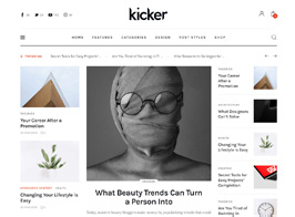 Kicker – Multipurpose Blog Magazine WordPress Theme + Gutenberg