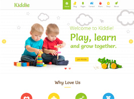 Kiddie – Kindergarten WordPress Theme