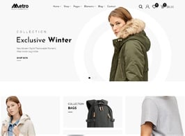 Metro – Minimal WooCommerce WordPress Theme