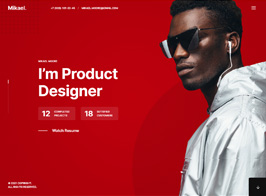 Mikael – Modern & Creative CV/Resume WordPress Theme