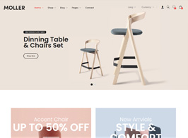 Moller – Furniture & Decor WooCommerce WordPress Theme