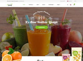 Organiz – An Organic Store WooCommerce Theme