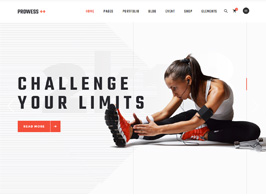 Prowess – Fitness and Gym Theme