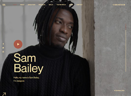 Sam Bailey – Personal CV/Resume WordPress Theme