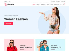 Shopwise – Fashion Store WooCommerce Theme
