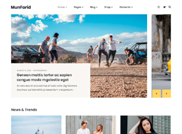 Munfarid – A WordPress Theme For Blog & Shop