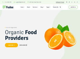 Fudee – Organic Food WordPress Theme
