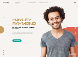 Hayley – Personal CV/Resume WordPress Theme