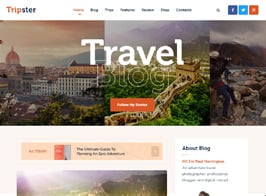 Tripster – Travel & Lifestyle WordPress Blog