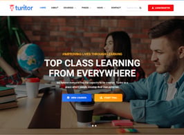 Turitor – LMS & Education WordPress Theme