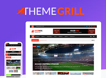 ThemeGrill ColorNews Pro – Magazine WordPress Theme