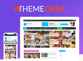 ThemeGrill Envince Pro – Drag & Drop Magazine WordPress Theme