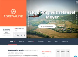 ProteusThemes Adrenaline – Sports, Travel and Outdoor WordPress Theme