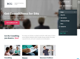 ProteusThemes ConsultPress – WordPress Theme for Consulting and Financial Businesses