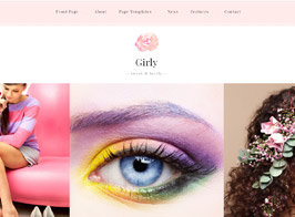 Themeisle Girly Stylish Blogging WordPress Theme