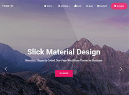 Themeisle Hestia Pro WordPress Theme