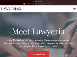 Themeisle Lawyeriax WordPress Theme