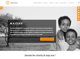 Themeisle Maisha The Best Charity WordPress Theme