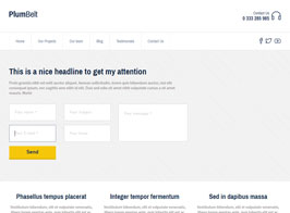 Themeisle Plumbelt WordPress Theme