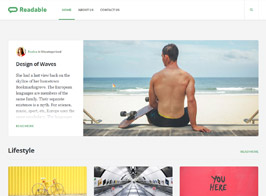 ProteusThemes Readable – Blogging WordPress Theme Inspired by Medium.com