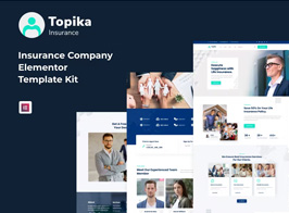 Topika – Insurance Agency Elementor Template Kit