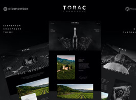 Torac – Champagne Elementor Template Kit