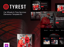 Tyrest – Car Tire & Wheel Service Elementor Template Kit