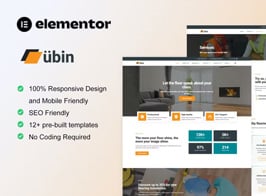 Ubin – Flooring Service Elementor Template Kit