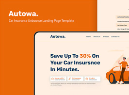 Autowa — Car Insurance Unbounce Landing Page