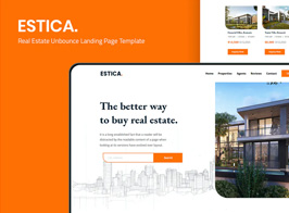 Estica — Real Estate Unbounce Landing Page