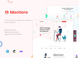 Montero – Digital Agency Unbounce Landing Page