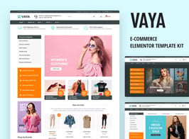 Vaya – E-commerce Elementor Template Kit