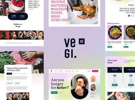 Vegi – Vegan Street Food Restaurant & Takeaway Elementor Template Kit