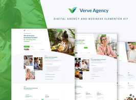 Verve – Creative & Business Elementor Template Kit