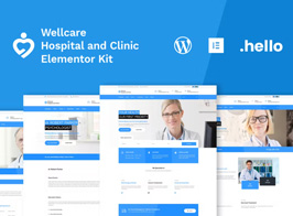 Wellcare – Hospital & Clinic Elementor Template Kit