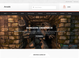 Woothemes Arcade Storefront WooCommerce Theme