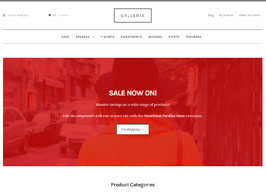 Woothemes Galleria Storefront WooCommerce Theme