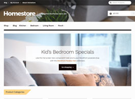 Woothemes Homestore Storefront WooCommerce Theme
