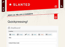 Woothemes Slanted