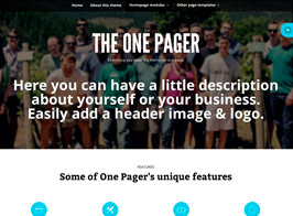 Woothemes The One Pager