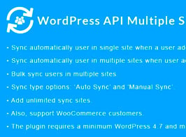 WordPress API Multiple Sites User Sync