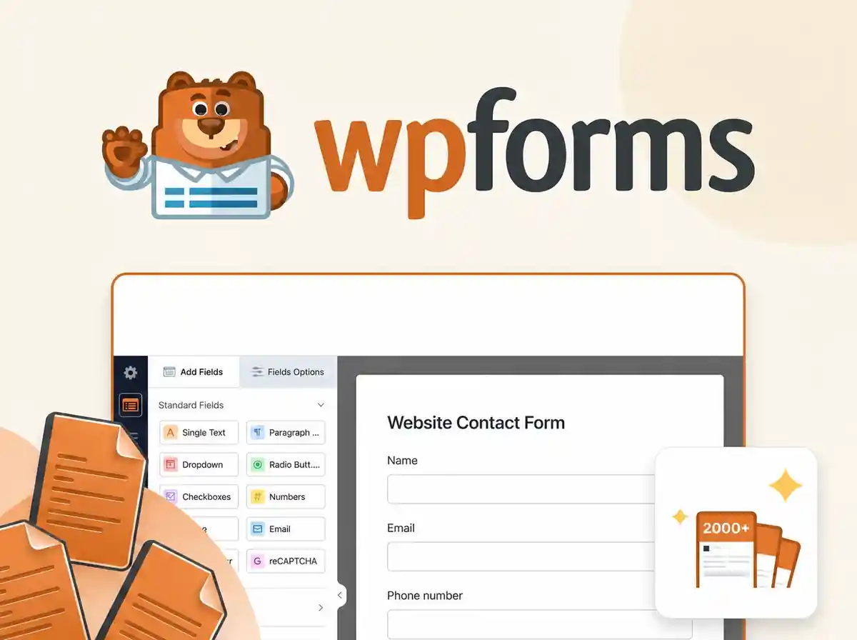 WPForms Drag & Drop WordPress Form Builder