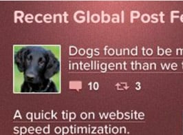 WPMUDEV Recent Global Posts Feed