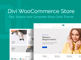 WP Zone Divi WooCommerce Store – Fast And Complete Online Store