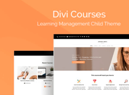 WP Zone Divi Courses – Learning Management Child Theme