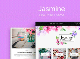 WP Zone Jasmine – Feminine Divi Child Theme For Bloggers